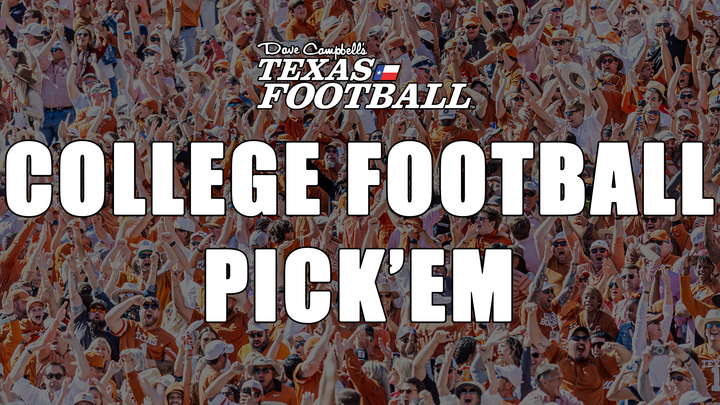 Texas College Football Pick 'Em Contest